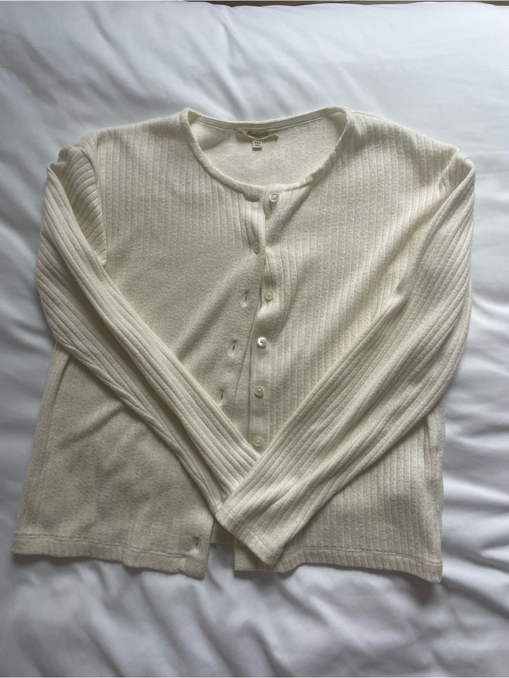 Madewell ribbed cardigan